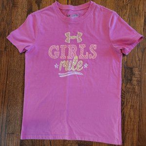 Under Armour Girls Rule T-Shirt